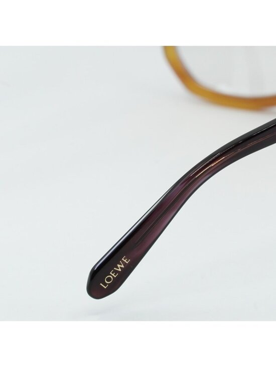 Loewe LW40001I 83V Filipa Sunglasses Purple to Orange Gradient Square Frame main image 5